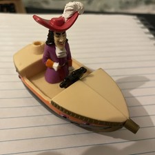 🏪 Captain Hook, Peter Pan Action Figure. Disney 2002. McDonalds Happy Meal Toy