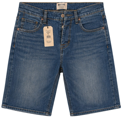 Mens denim shorts stretch - stretch, slim