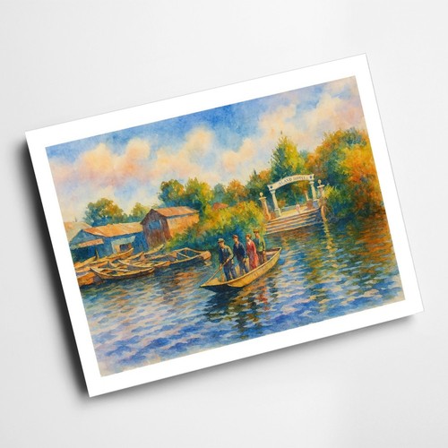 Print eel pie - -,