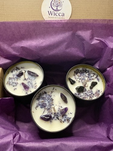 Soy wax crystal candles - soy,