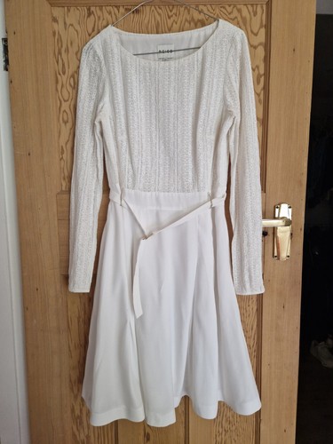 Reiss white cotton lace - reiss,