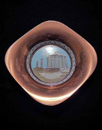 Vintage copper greek souvenir - vintage,