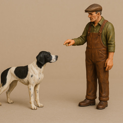 Model english pointer - model,
