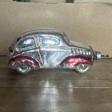 Vtg Glass German USSR Car VW