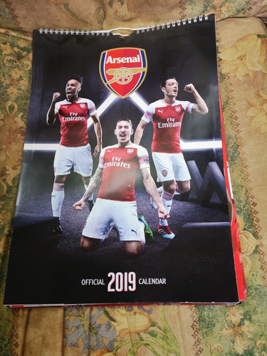 Arsenal official calendar - arsenal,
