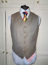 TAILOR MADE  PURE WOOL TWEED   WAISTCOAT--UK 40    PIT TO PIT  21"
