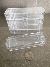 Job Lot Of 10 X Brand New Fishing Tackle Clear Storage Cases Hooks Bait Angling