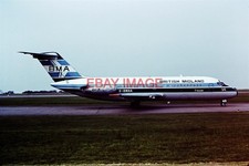 PHOTO  G-BMAA DC9-15 BRITISH MIDLAND AIRWAYS EAST MIDLANDS AIRPORT 28-08-1981