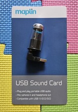 Maplin USB Sound Card - A03NC