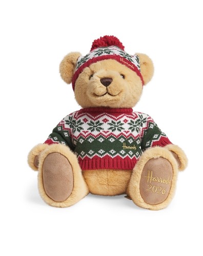 Harrods christmas teddy bear - christmas,