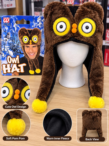 New owl hat halloween - owl, fancy