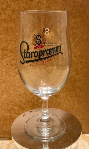 Staropramen lager pint - pint, glass