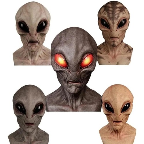 Halloween alien mask full - mask, face
