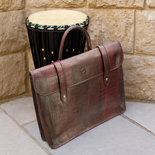Vintage leather sheet - leather, music