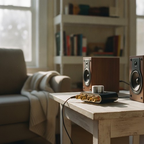 Powerful mini amplifier - powerful, hi-fi