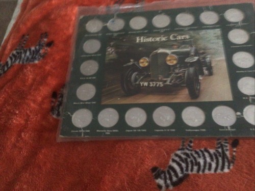 Shell historic cars coin - cars,