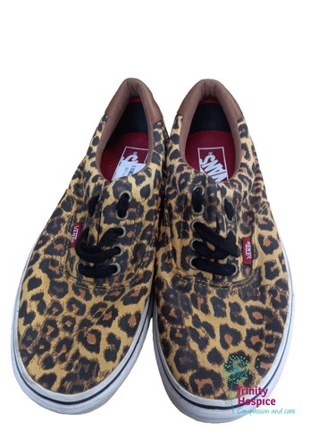 Vans leopard print canvas - leopard,