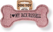 Squeaky Dog Toy Bone Shaped