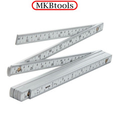 FOLDING RULER 2M CARPENTERS METRIC IMPERIAL DIY RULE TOOL YARD STICK