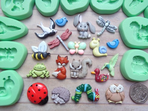 Mini craft mould nature - 1x,