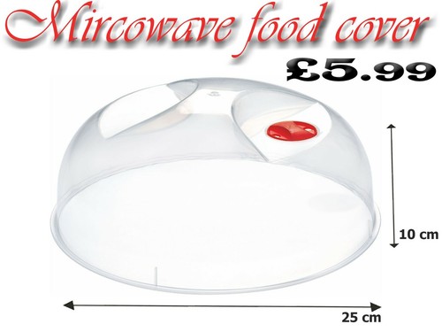 Microwave food plate cover - plate,