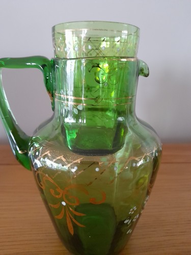 Victorian green blown - victorian,