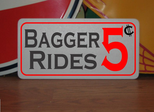 Bagger rides cents metal - 5,