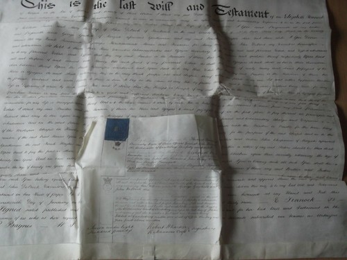 Probate will elizabeth - probate,