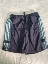 Adidas Swim Shorts Mens M Grey