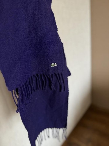 Women lacoste scarf - scarf, purple