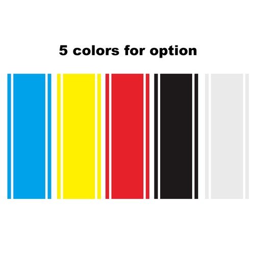 Car hood stripe - stripe, sticker