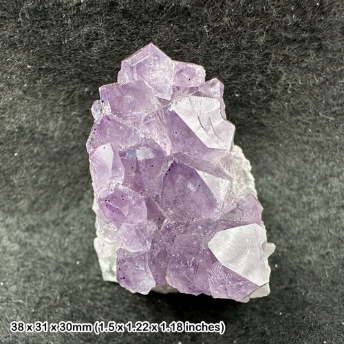 Amethyst crystal cluster deep - crystal,