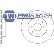 2x Brake Discs Vented For