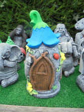 Bluebell Fairy House concrete