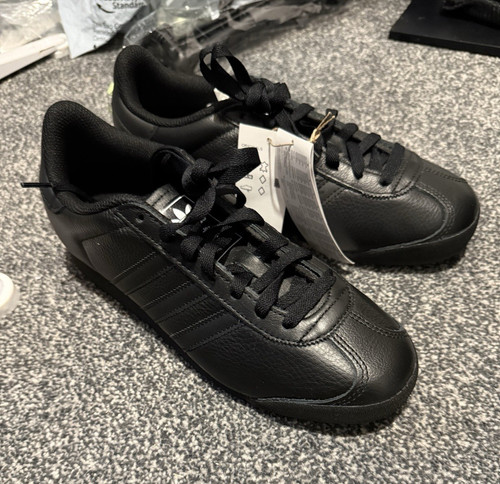 Adidas men black low top - men's,
