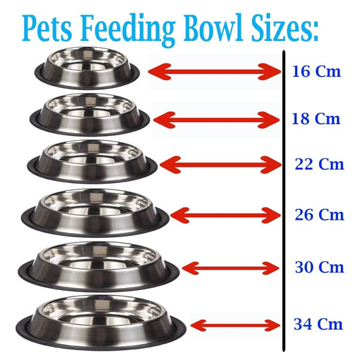 Dog bowl stainless - stainless, metal