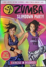 Zumba Slimdown Party (DVD, 2016)