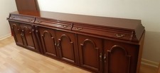 Long Spanish Reproduction Side Board,cupboards With Drawers