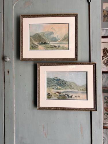 Pair antique welsh - pair,
