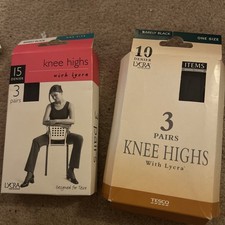 2 Boxes Of Knee High Socks 6