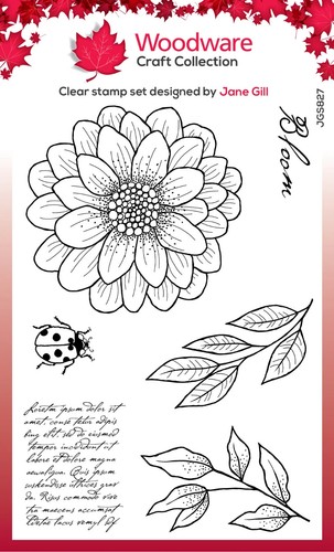 Woodware clear stamps jane - woodware, by