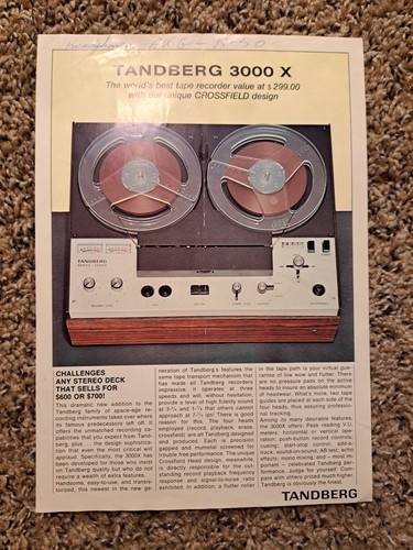 Original 1970 tandberg - original,