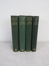 Arthur Ransome Books x4 (The