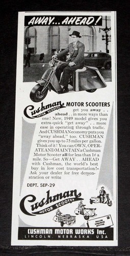 1949 old magazine print - old,