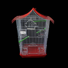 Metal Indoor Bird Cage for Parrots & Small Birds 57 x 40 x 20.5 cm Durable cage