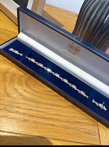 Silver bar link chain - silver,
