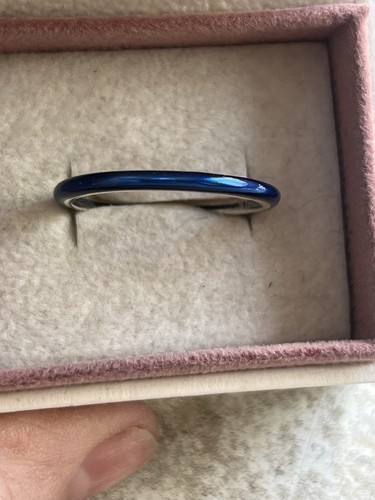 Sterling silver pandora - silver, navy