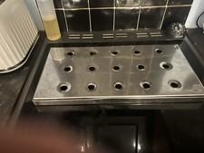 3 Silver Bar Drip Trays