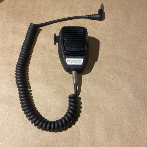 Federal signal microphone - federal,