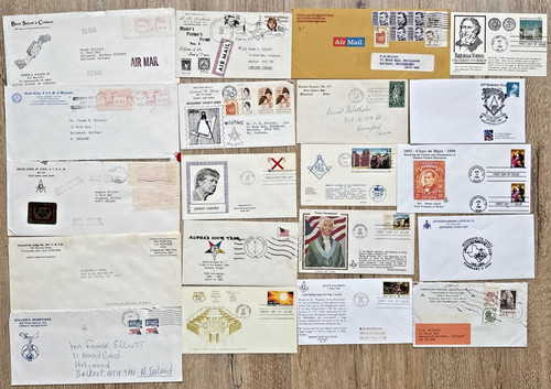 Masonic first day - day, covers
